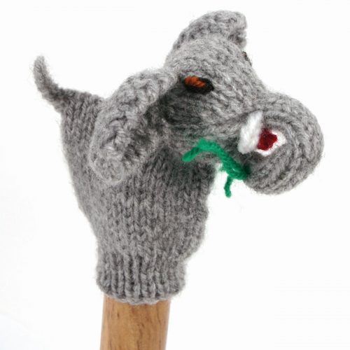 Finger Puppets tricotée « Éléphant »