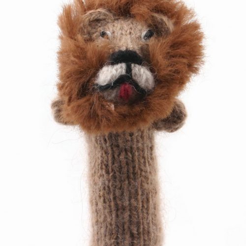 Finger Puppets tricotée « Lion »